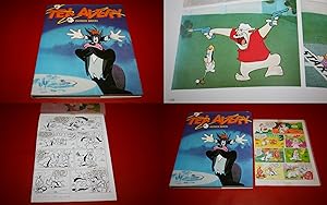 Livre "Tex Avery", par Patrick BRION + DROOPY - UNE PLANCHE ORIGINALE de 8 dessins originaux, + s...