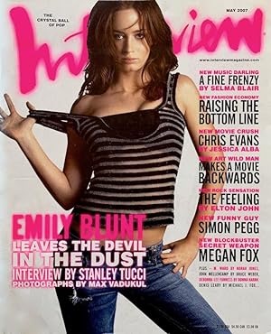 Interview Magazine May 2007 (Emily Blunt cover)