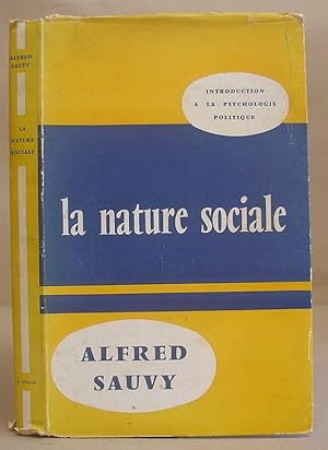 La Nature Sociale - Introduction A La Psychologie Politique