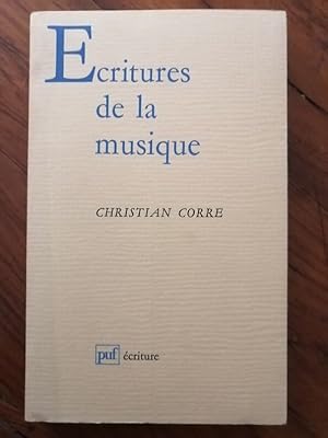 Ecritures de la musique 1996 - CORRE Christian - Notations Règles Transgression Bibliographie Edi...