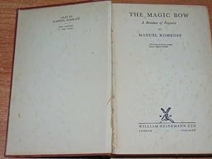 The Magic Bow. A Romance Of Paganini