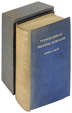 Typographical Printing-Surfaces: The Technology and Mechanism of Their Production