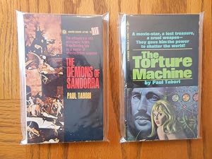 Collectible Two (2) Book Paul Tabori Paperback Lot, including: The Demons of Sandorra, and; The T...