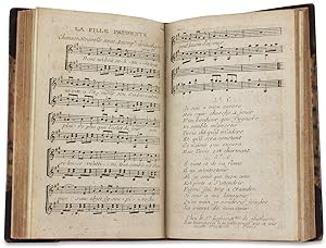 [Collection of Eighteenth-Century Secular French Sheet Music bound up and kept by Philadelphian S...