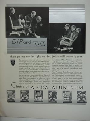 Alcoa Aluminum. Advertising Fortune Magazine February 1932