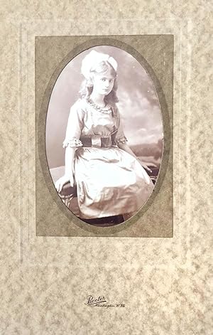 Original photograph of a young lady