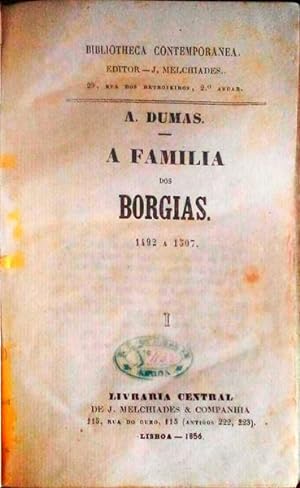 A FAMILIA DOS BORGIAS.