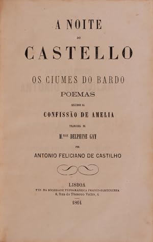 A NOITE DO CASTELO. OS CIUMES DO BARDO.