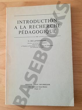 Introduction à la Recherche Pédagogique