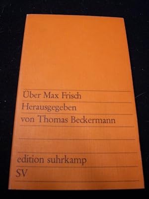 Über Max Frisch