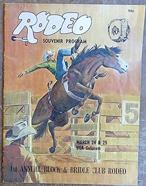 Rodeo Souvenir Program: March 24 & 25 UGA Coliseum - 1st Annual Block & Bridle Club Rodeo