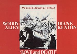 Woody Allen Diane Keaton Love & Death Film Postcard