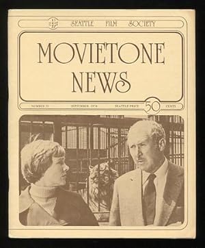 Movietone News; issue number 35 (September 1974) [cover: Julie Andrews and Anthony Quayle in THE ...