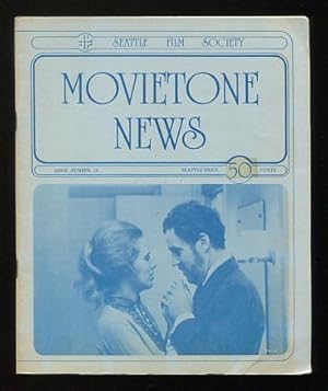 Movietone News; issue number 38 (January 8, 1975) [cover: Ingmar Bergman's SCENES FROM A MARRIAGE]