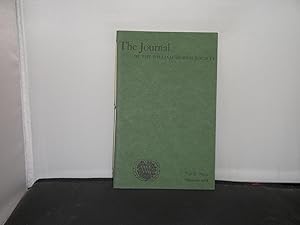 The Journal of the William Morris Society Volume 2 Number 3 Winter 1968