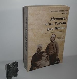 Mémoires d'un paysan Bas-Breton. Édition établie par Bernez Rouz. An here. 1999.