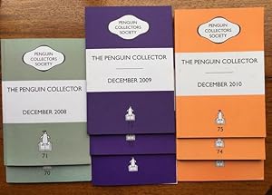 The Penguin Collector. 6 Issues Nos. 70-75. Plus Accounts for 2008-9 and 2009-10.