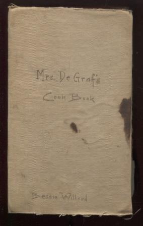 Mrs. De Graf's Cook Book