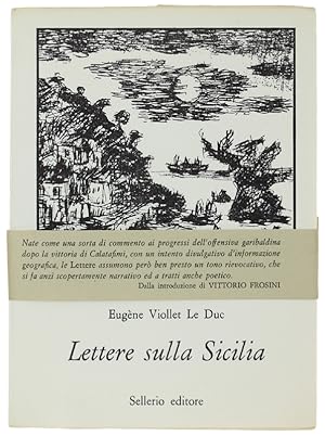 LETTERE SULLA SICILIA a proposito degli avvenimenti di giugno e luglio 1860.: