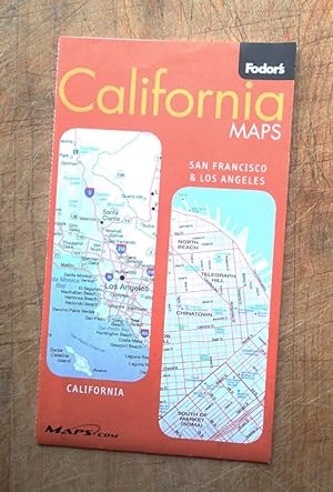 FODOR'S : CALIFORNIA MAPS : San Francisco & Los Angeles (Folded Map)