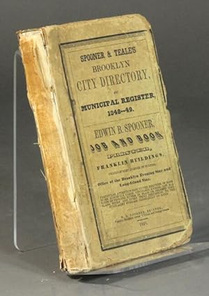 Brooklyn city directory and annual advertiser, for the years 1848-9. Containing the usual names, ...