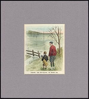 Antique Print-GOLF-FLOOD-LINKS-MISSING-ANTEDILUVIAN-PUNCH-Anonymous-1920
