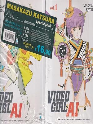 Masakazu Katsura Special pack. Video Girl AI voll. 1 e 2 + M