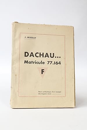 Dachau matricule 77.164