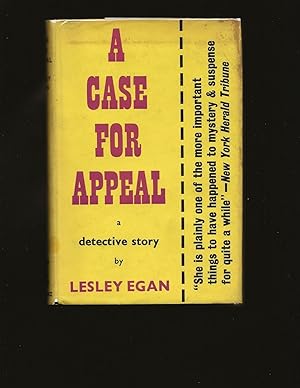 A Case For Appeal (Signed and inscribed to Theodore Bikel)