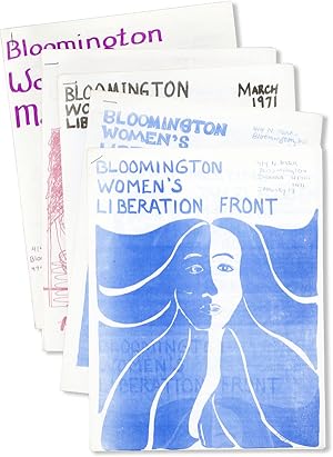 Bloomington Women's Liberation Front [Newsletter]. Five consecutive issues, Jan - May 1971