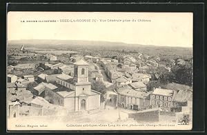 Carte postale Suze-la-Rousse, Vue Generale prise du Chateau