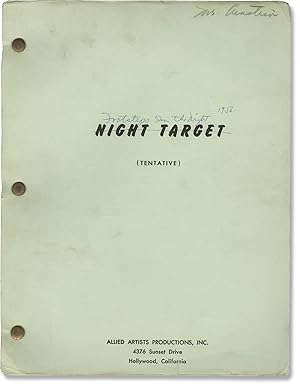 Footsteps in the Night [Night Target] (Original screenplay for the 1957 film)