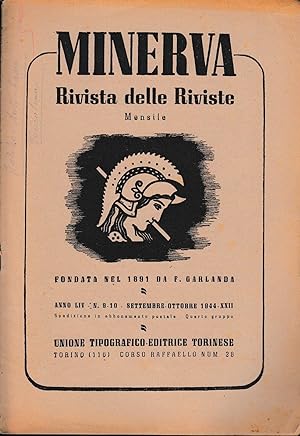 Minerva, rivista delle riviste. Periodico mensile, Volume LIV, 1944, n 9-10