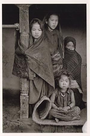 Pokhara Valley Nepal India 1960s Poverty Award Photo Postcard