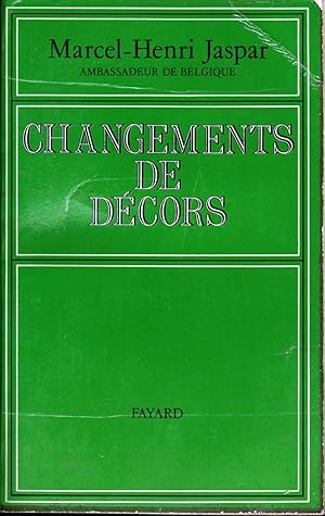 CHANGEMENT DE DECORS