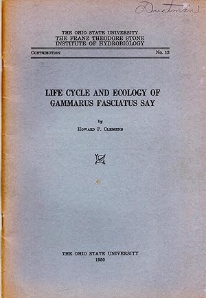 Life Cycle and Ecology of Gammarus Fasciatus Say