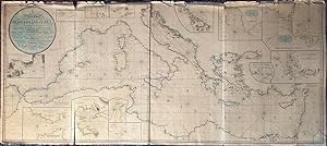 A New Chart of the Mediterranean Sea, Comprehending the Coasts from Cape St. Mary, (in Portugal) ...