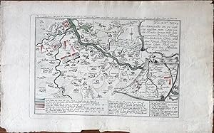 Plan der Action welche am 21. Sept. 1759 zwischen einen Corps von der Reichs Armee mit dem verein...