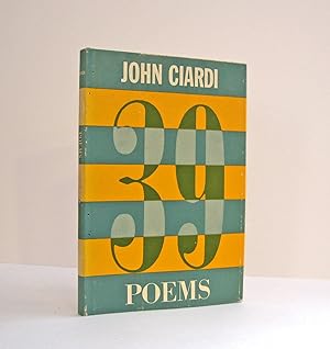 39 Poems, by John Ciardi, 1959 Fifth Printing, Published by Rutgers University Press. Book is Har...