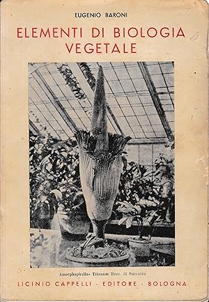 Elementi di biologia vegetale