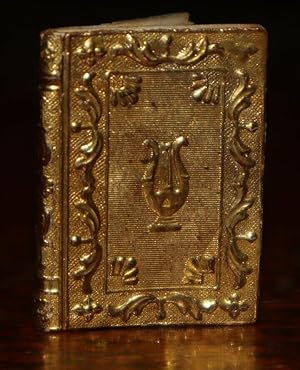 MINIATURE VOLUME Signalement des Graces ou Croquis de la Beauté [Scarce Miniature Volume 27mm Tal...