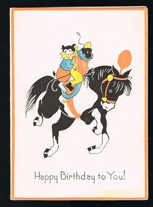 Birthday Greetings Card - Circus