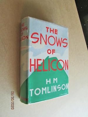 The Snows of Helicon First Edition Hardback in Original Dustjacket