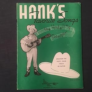 The Yodeling Ranger: Hanks Favorite Songs arranged for Voice, Piano, Violin or Guitar