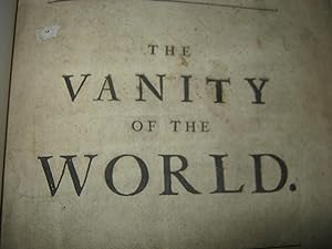 The Vanity Of The World.