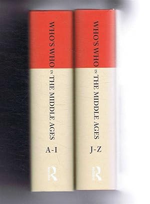Who's Who in the Middle Ages. 2 Volumes