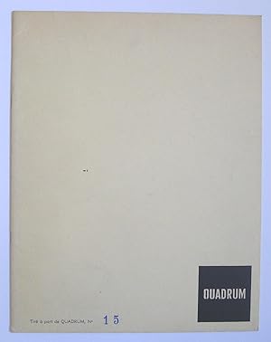 Bram Bogart by F.C.Legrand. Quadrum, Bruxelles, 1964. Extrait du volume 15