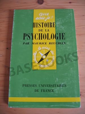 Histoire de la Psychologie