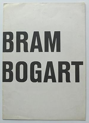 Bram Bogart. Gallerie Friedrich+Dahlem, München. Austellung vom 17. September bis 17. Oktober 1964.