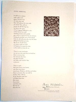 Into Arrival (Signed Broadside)